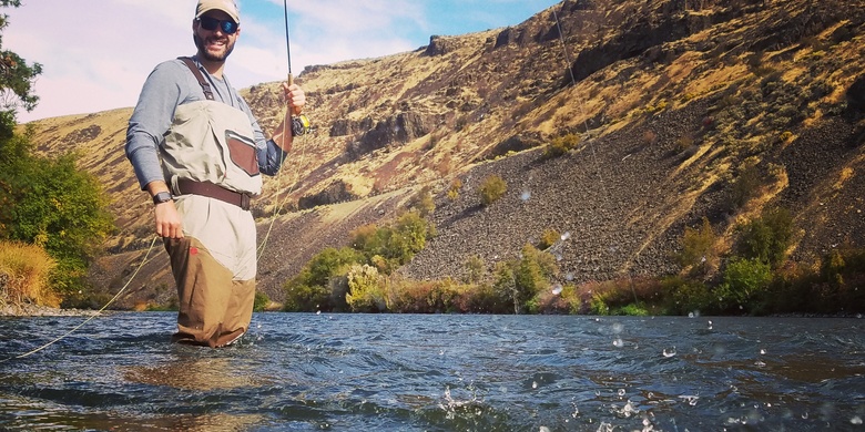 Wade fishing hooked up nymphing yakima canyon